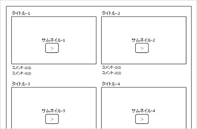 ギャラリーの仕様